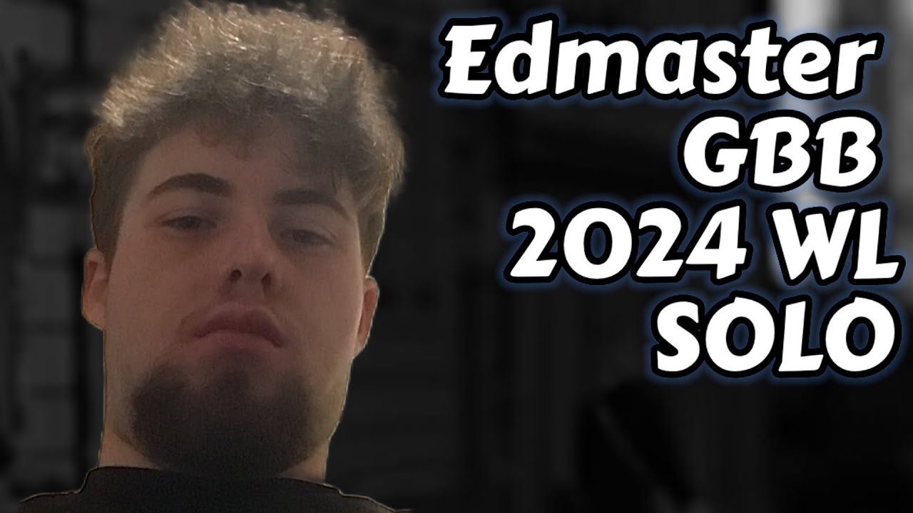 EDMASTER GBB 2024 Solo Wildcard Bass Face Swissbeatbox World’s