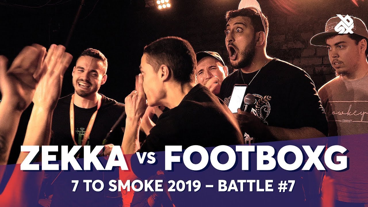 ZEKKA vs FOOTBOXG | Grand Beatbox 7 TO SMOKE Battle 2019 ...